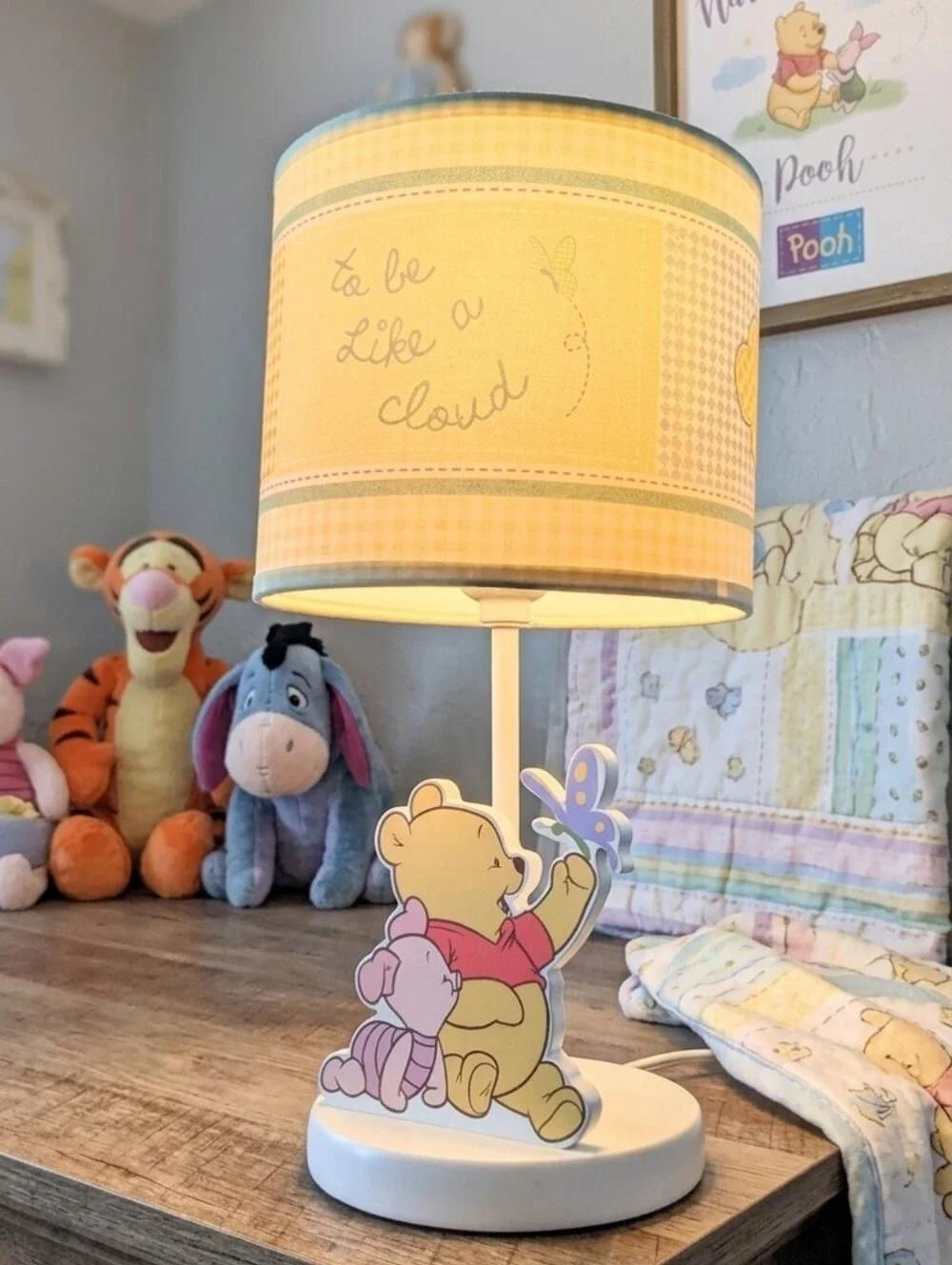 Disney Baby Winnie the Pooh & Piglet Nursery Table Lamp